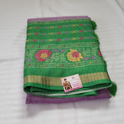 Fancy Saree Purple - ES198