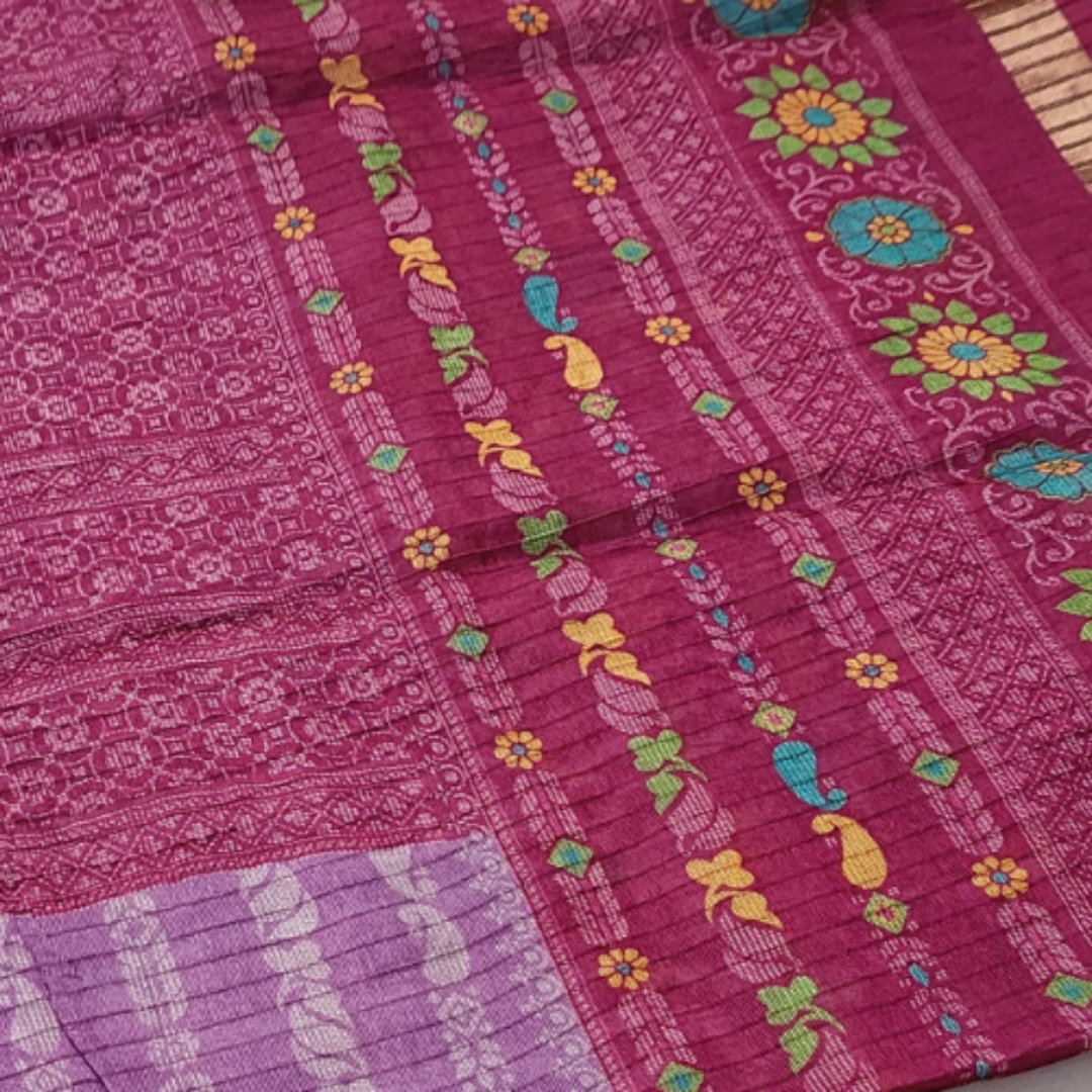 Fancy Saree Purple - ES135