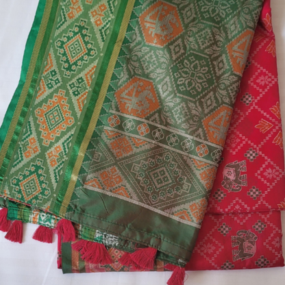 Kanjeevaram Patola Silk - ES242