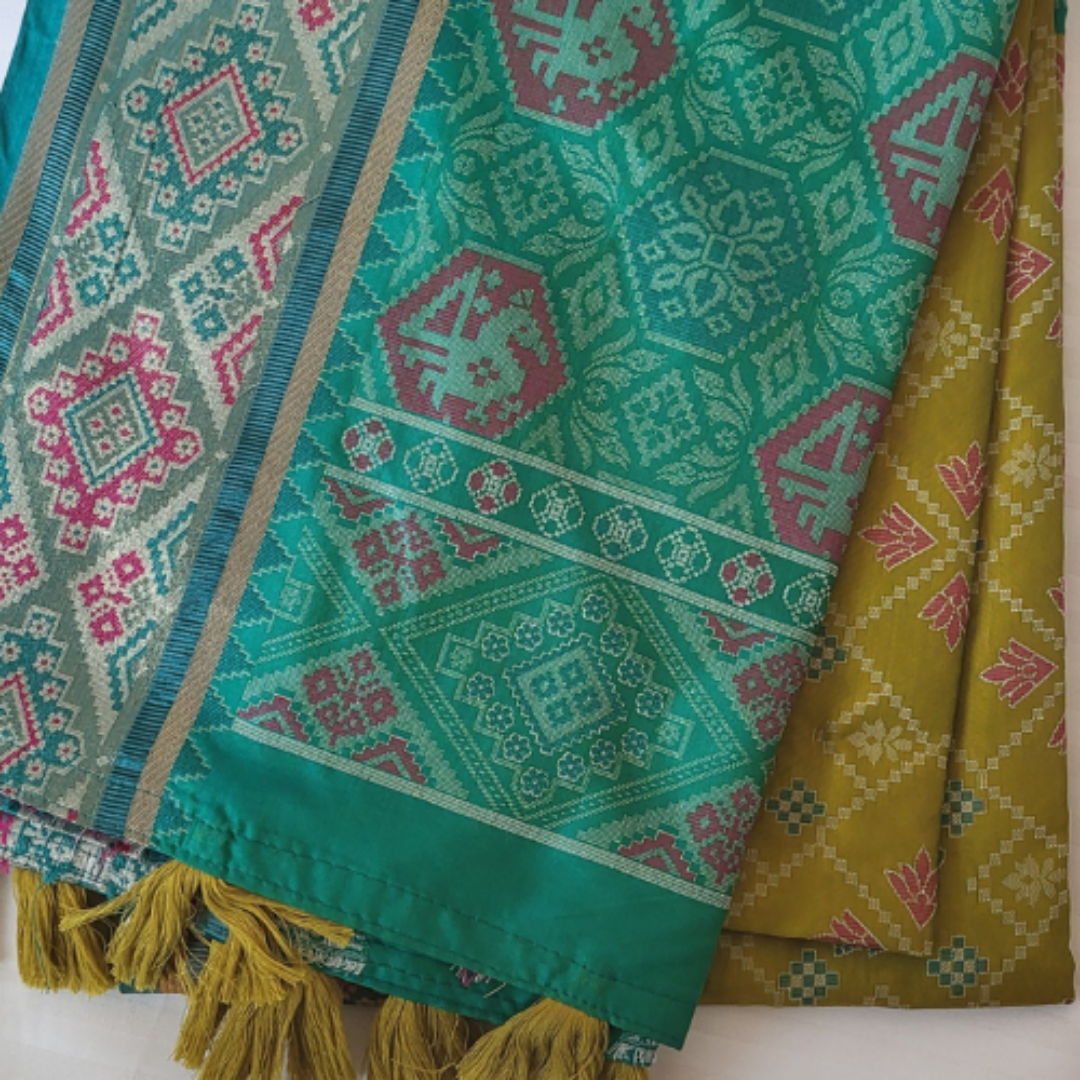 Kanjeevaram Patola Silk - ES242