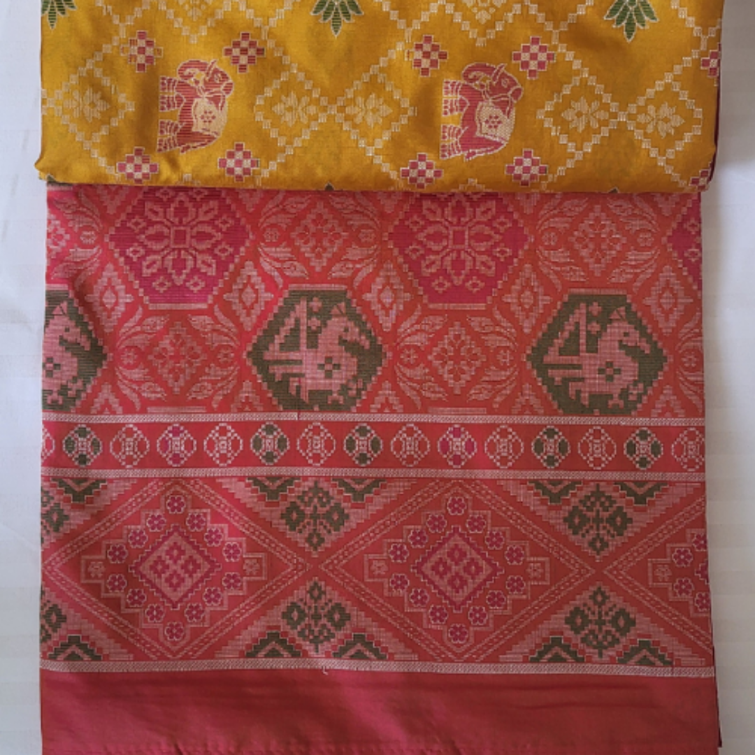 Kanjeevaram Patola Silk - ES242