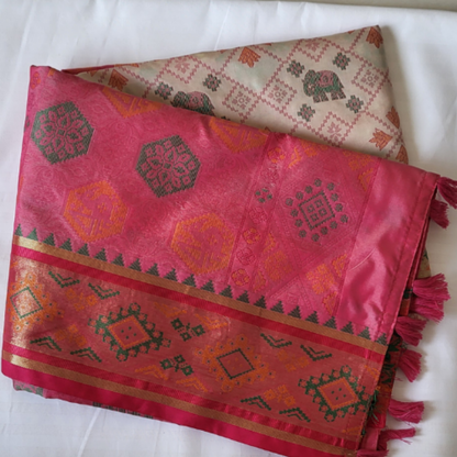 Kanjeevaram Patola Silk - ES242