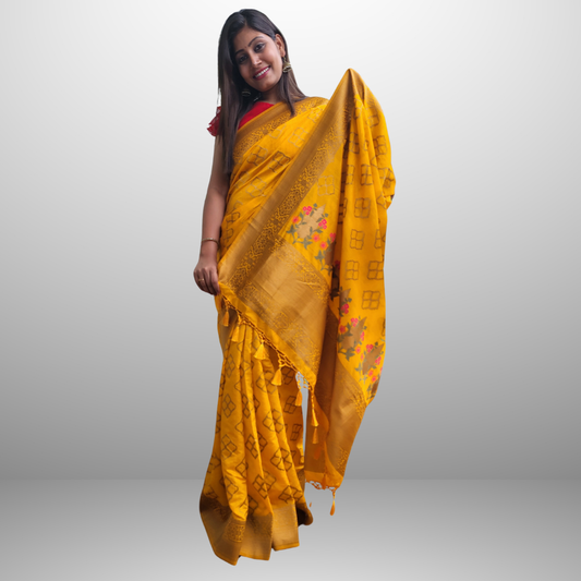 Tussar Silk Saree - ES311