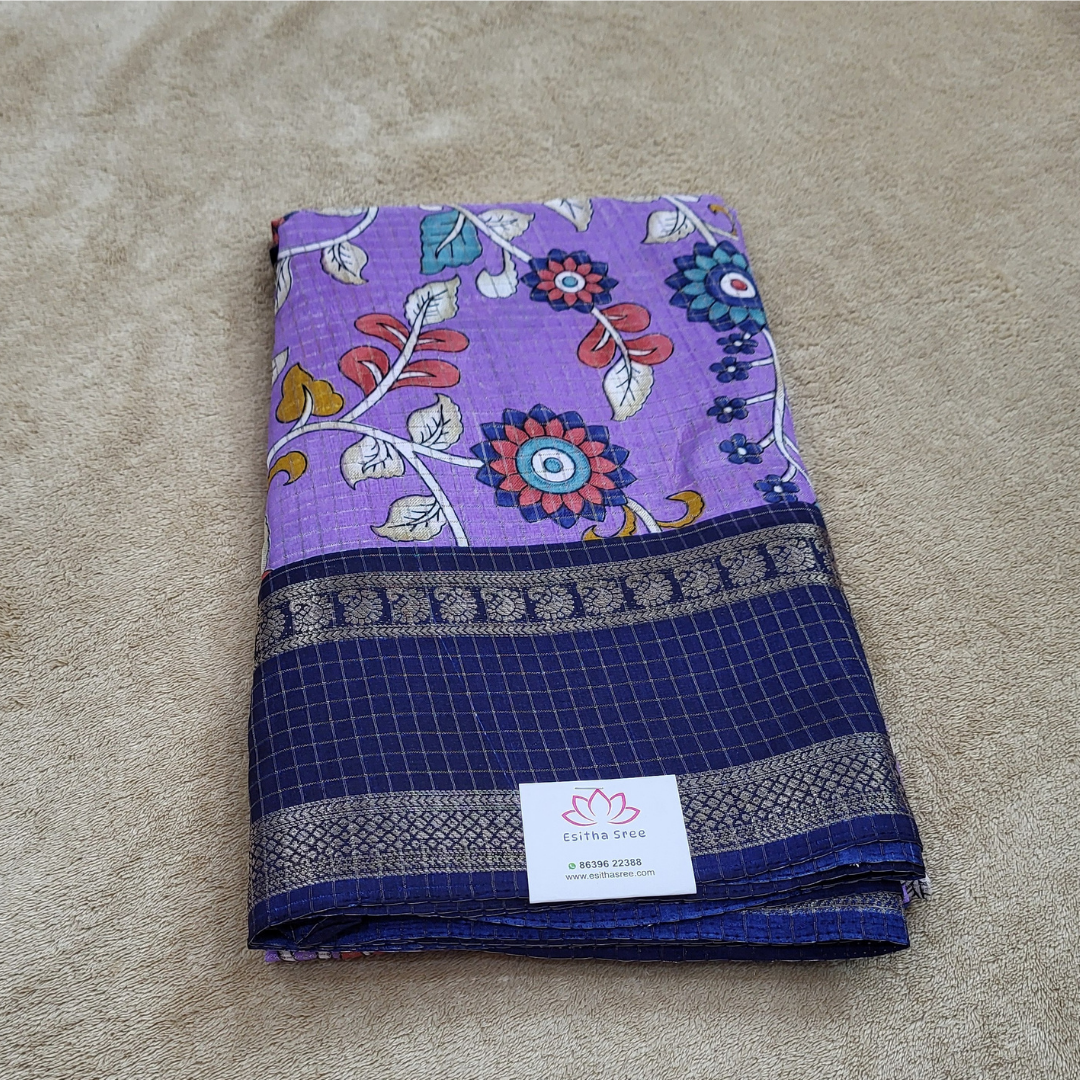 Kalamkari Silk Sarees - ES272