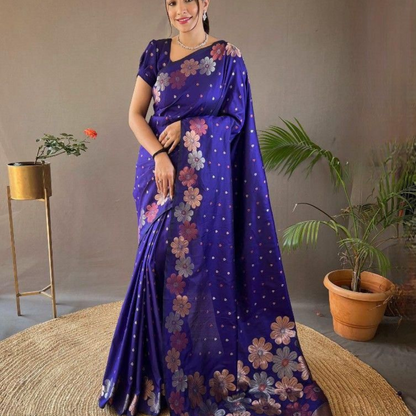 Lichi Silk Saree - ES251