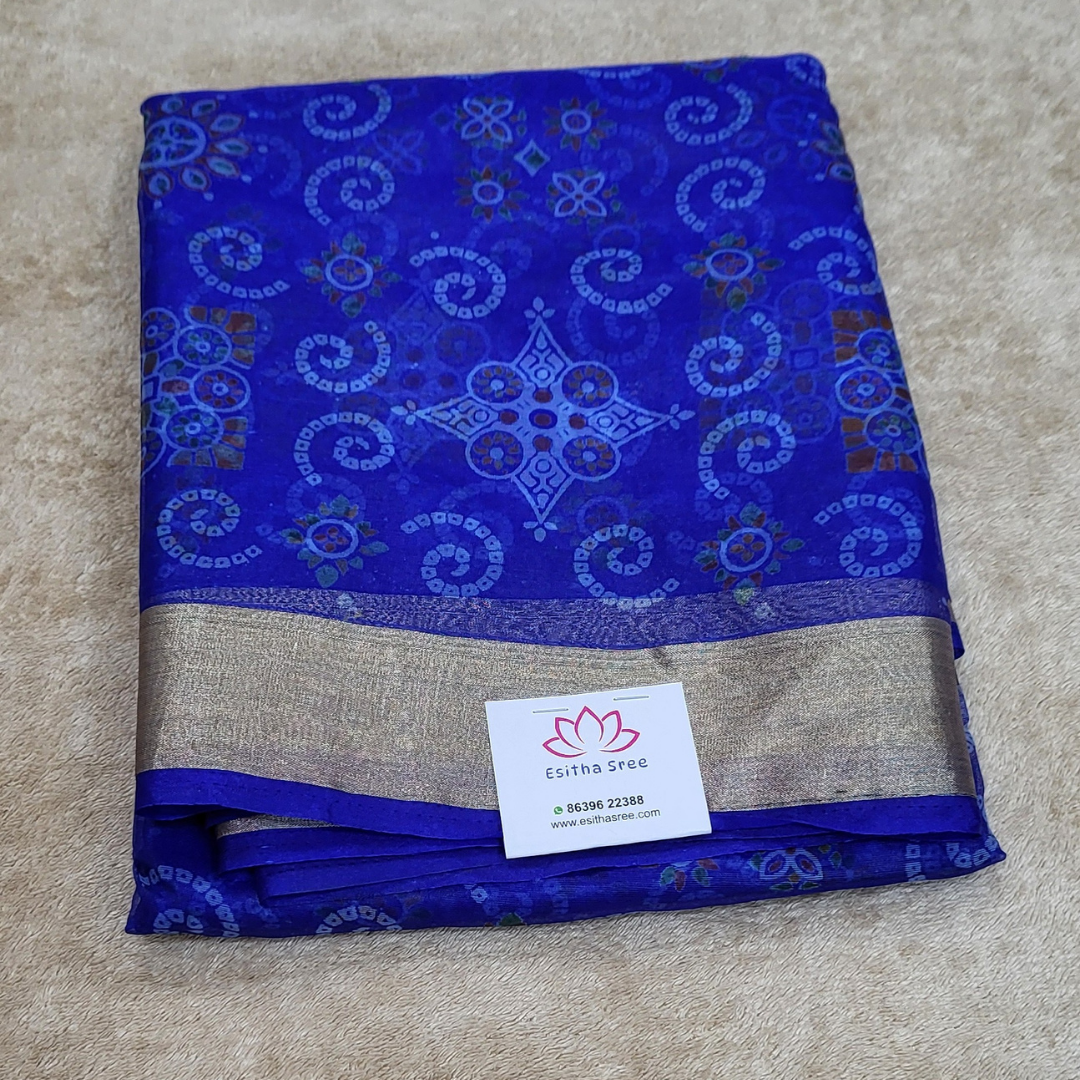 Organza Fancy Saree - ES266