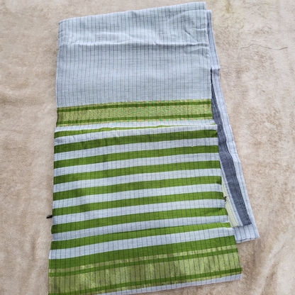 KHADI CHECKS LIGHT GRAY - ES410