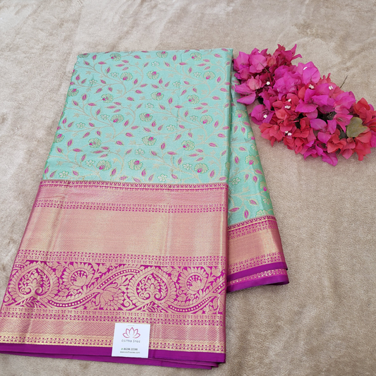 Pista Green Kanchi Pattu - ES345