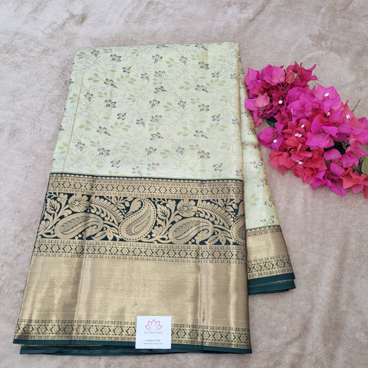 Pista Green Kanchi Pattu - ES345