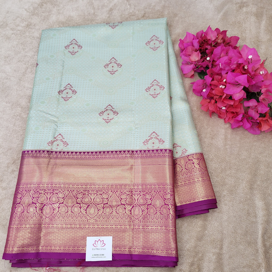 Pista Green Kanchi Pattu - ES345