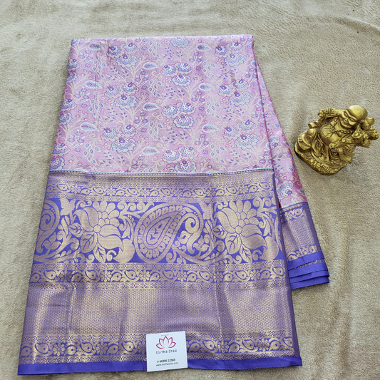 Lavender Kanchi Pattu - ES345