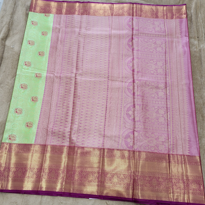 Pista Green Kanchi Pattu - ES345