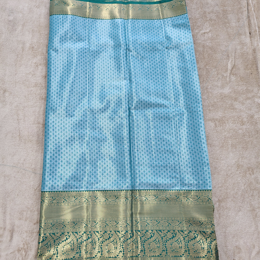 Sky Blue Kanchi Pattu - ES345