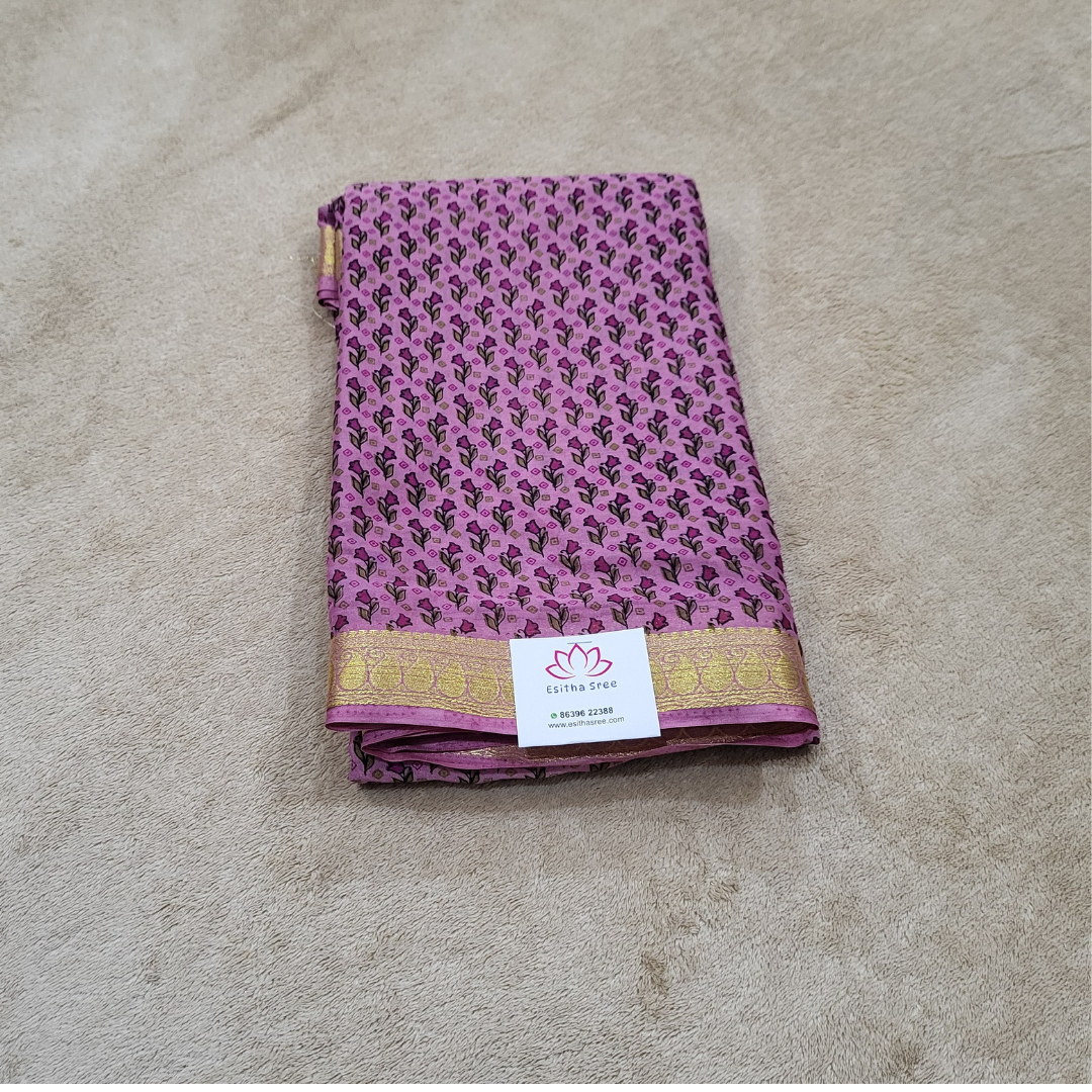 Mysore Silk Saree - ES263