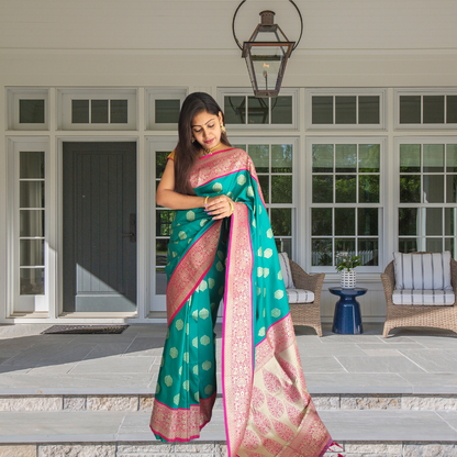 Banaras Katan Silk Sarees - ES110