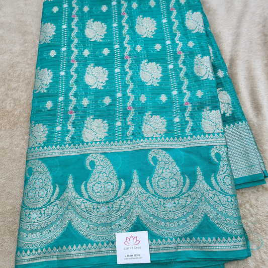 Sea Green Banarasi - ES352