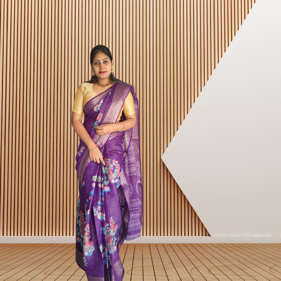 Erode Silk Fancy Saree - ES187