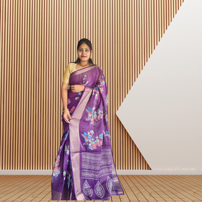 Erode Silk Fancy Saree - ES187