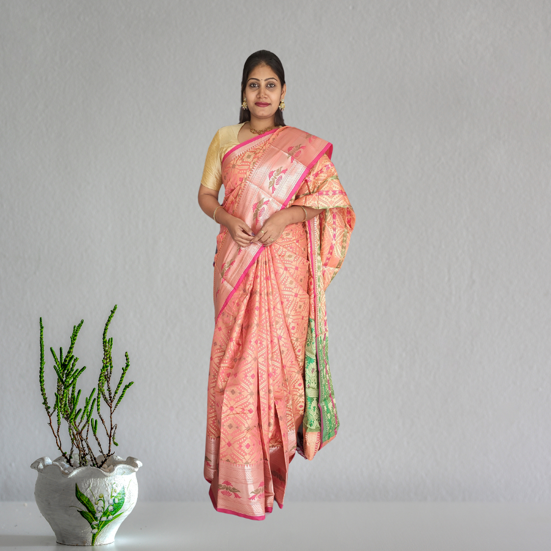 Semi Pattu Saree - ES284