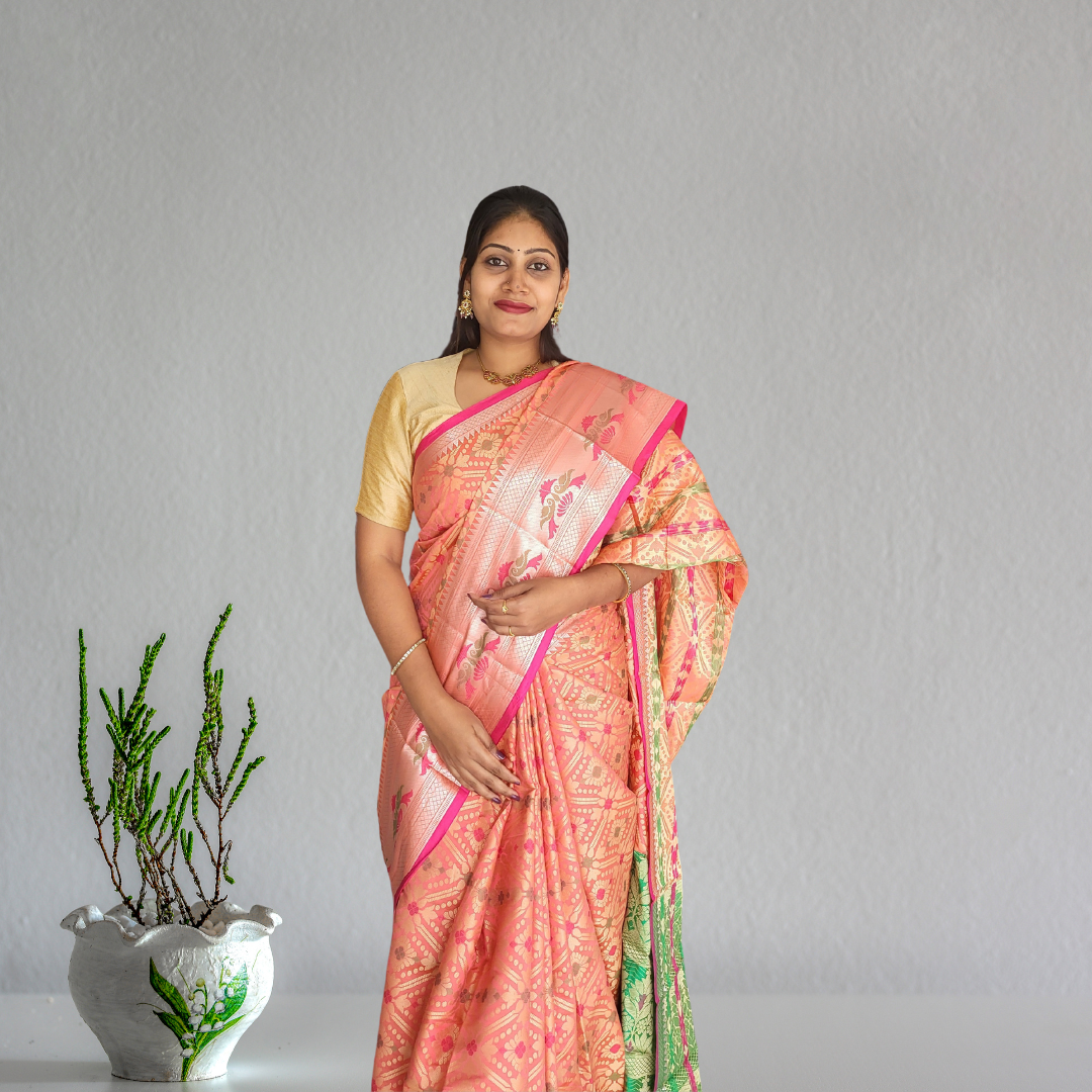 Semi Pattu Saree - ES284