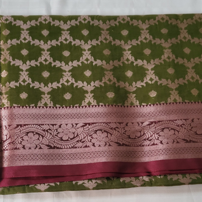 Semi Pattu Saree - ES283