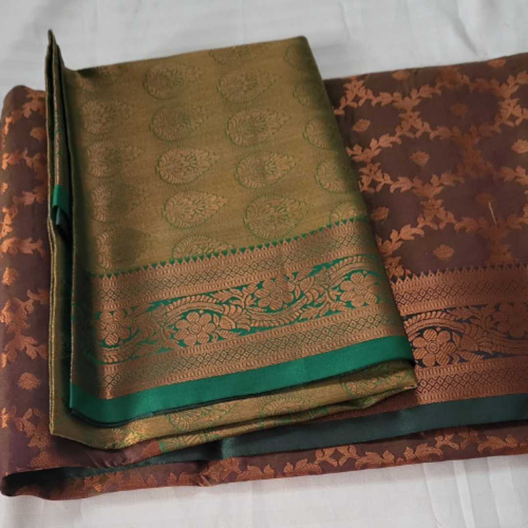 Semi Pattu Saree - ES171