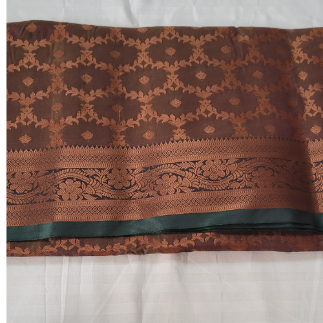 Semi Pattu Saree - ES171