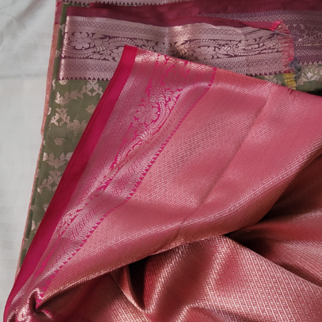 Semi Pattu Saree - ES171