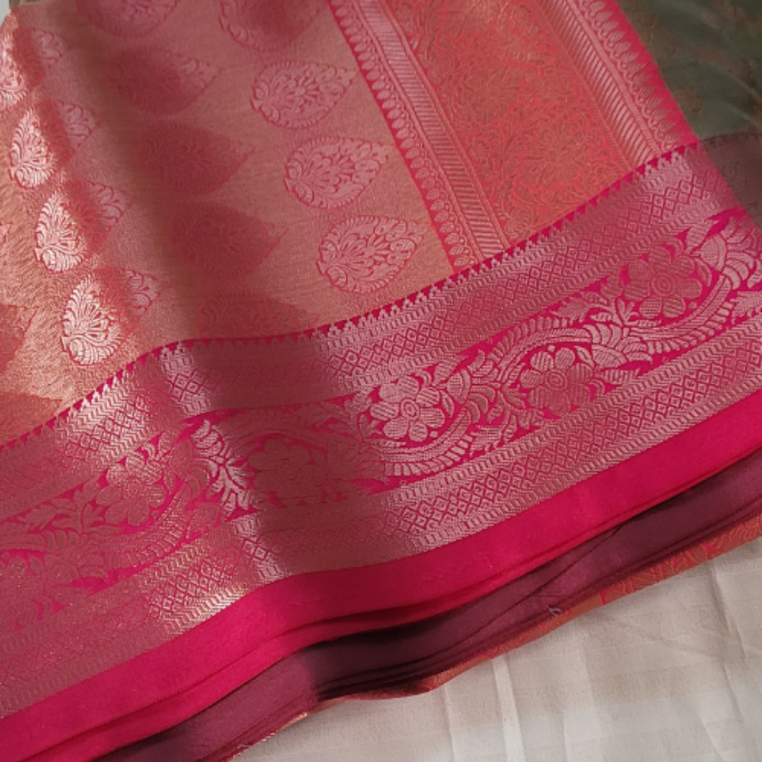 Semi Pattu Saree - ES171