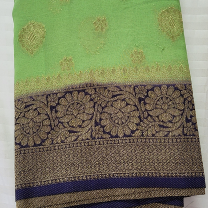 Banaras Georgette With Butis - ES109