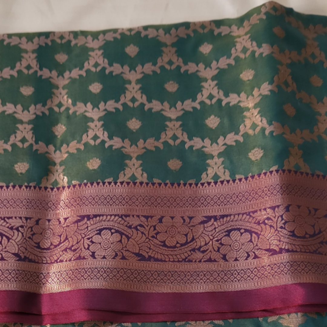 Semi Pattu Saree - ES171