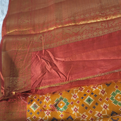 Ikkat Silk Sarees - ES143