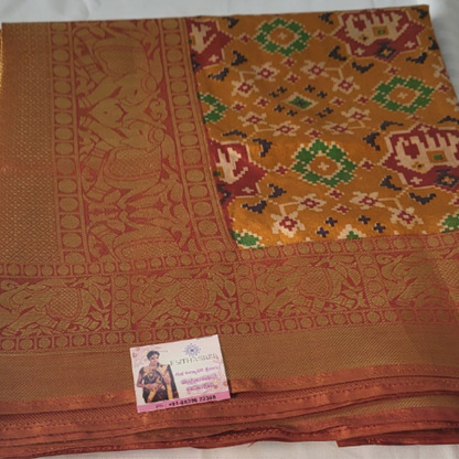 Ikkat Silk Sarees - ES223