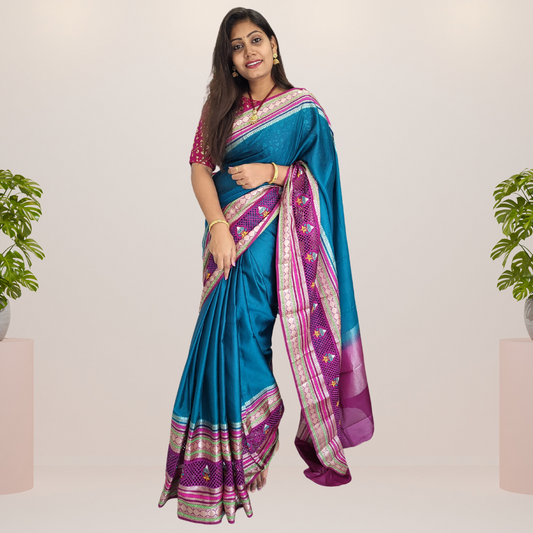 Raw  Silk Saree - ES275