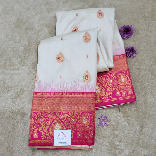 Semi Pattu Sarees - ES286