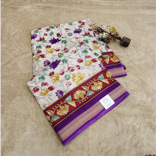 Purple Mangalagri Cotton - ES340