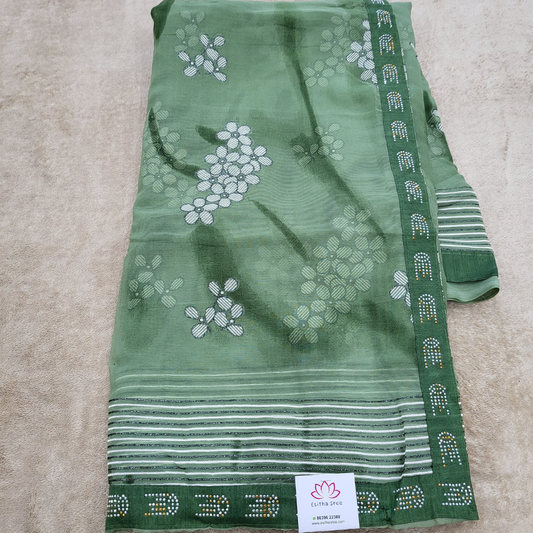 Pista Green Chiffon - ES354