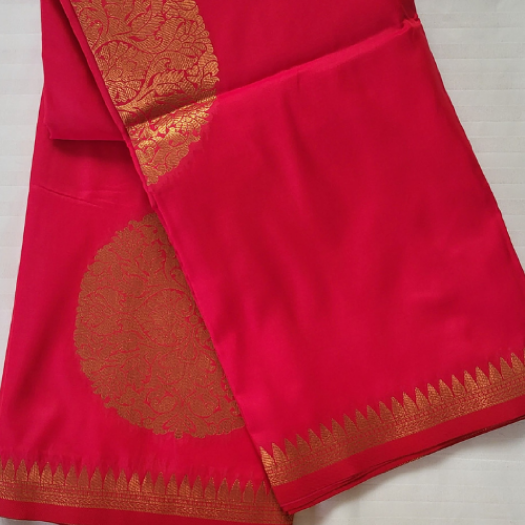 Semi Pattu Saree - ES282