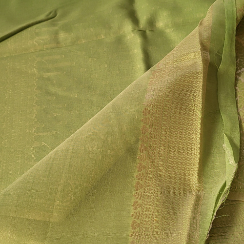 Fancy Silk Green Saree