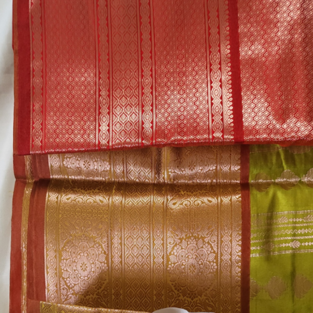 Kanchi Raw Mango Saree - ES150