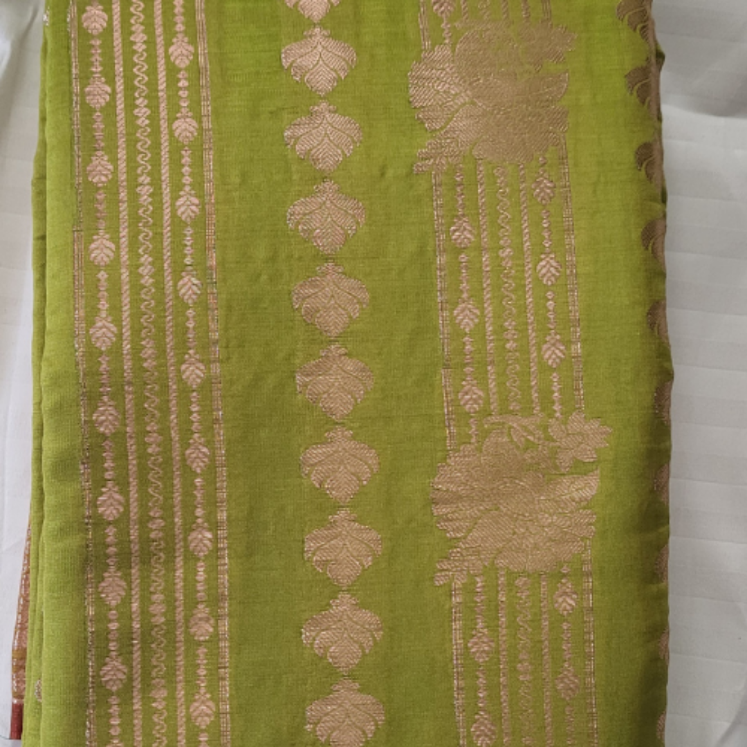 Kanchi Raw Mango Saree - ES150