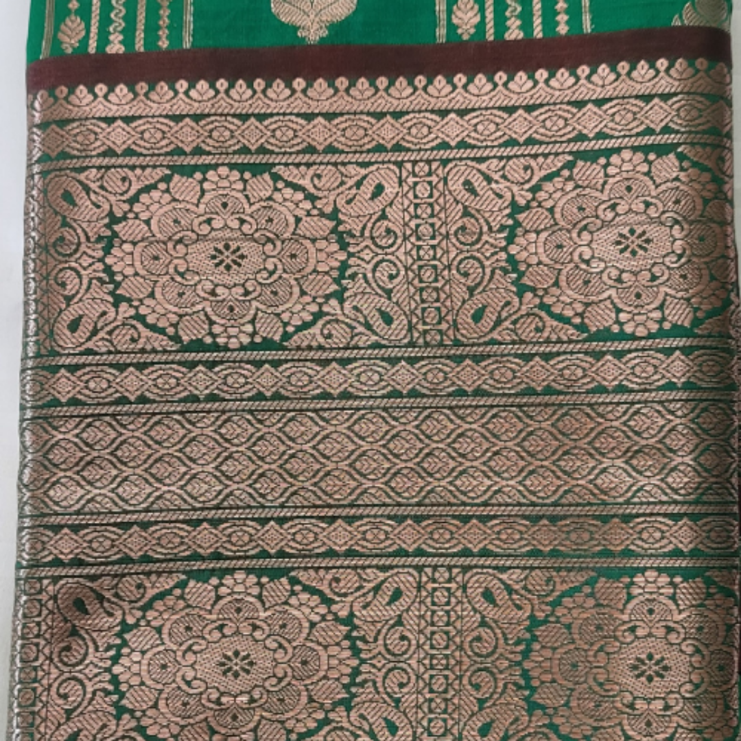 Kanchi Raw Mango Saree - ES150