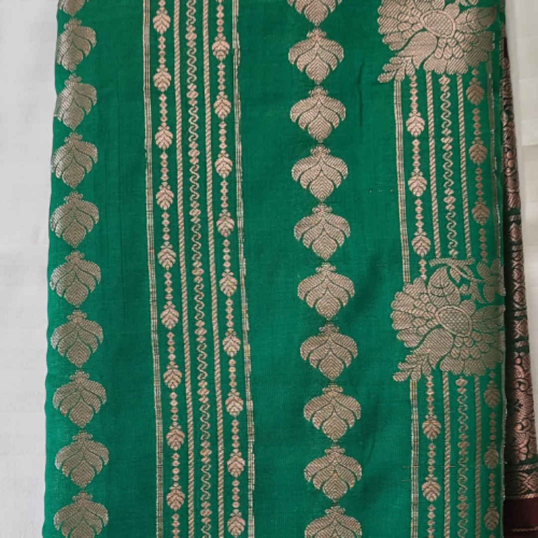 Kanchi Raw Mango Saree - ES150