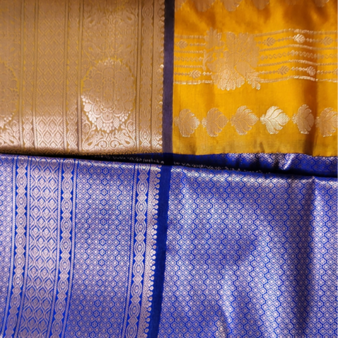 Kanchi Raw Mango Saree - ES150