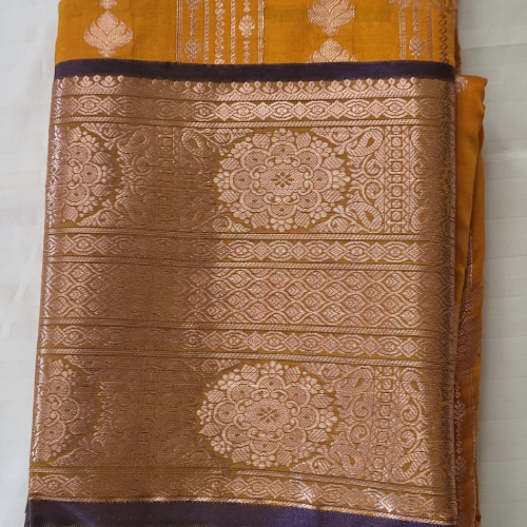 Kanchi Raw Mango Saree - ES150