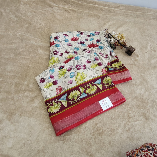 Red Mangalgiri Cotton - ES340
