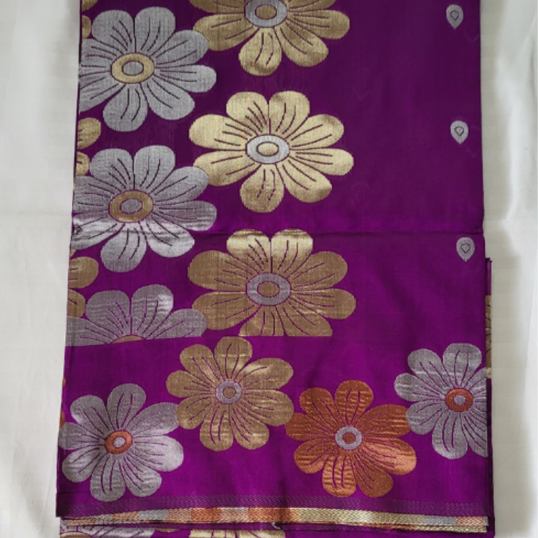 Lichi Silk Saree - ES179