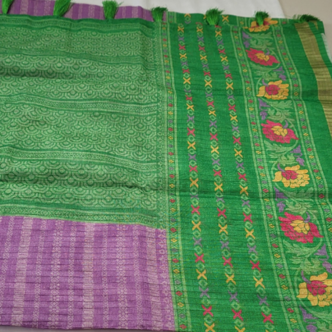 Fancy Saree Purple - ES135